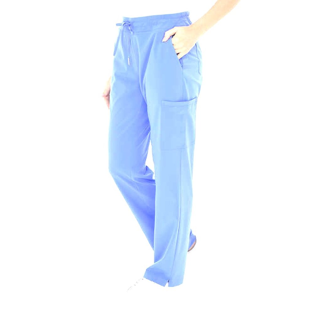 BT Supply Co Ladies' Cargo Scrub Pant, 2-pack Blue